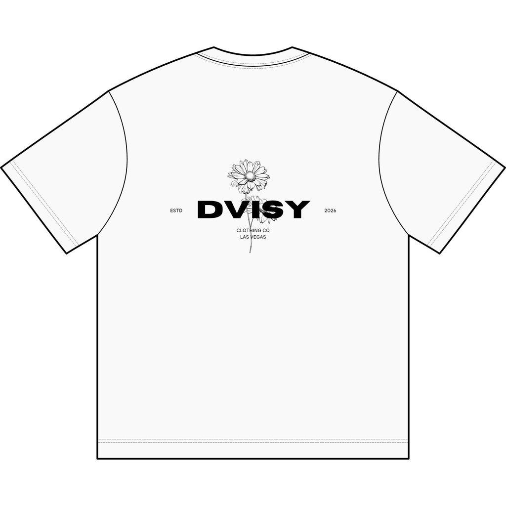 Dvisy floral Boxy Tee — Minimal