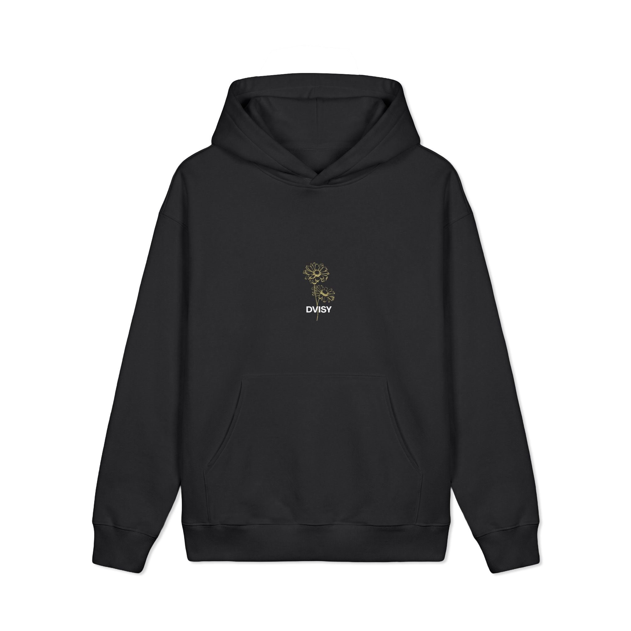 DVISY floral Logo Hoodie