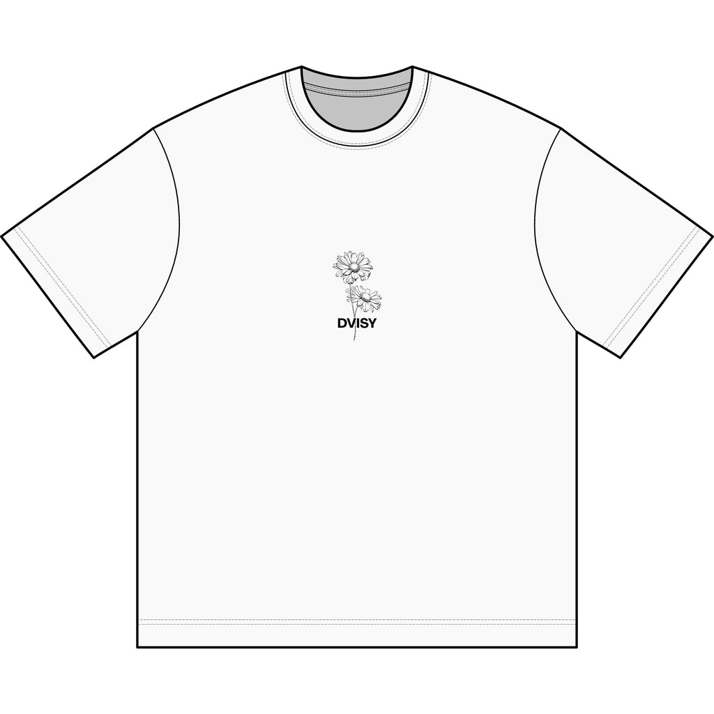 Dvisy floral Boxy Tee — Minimal