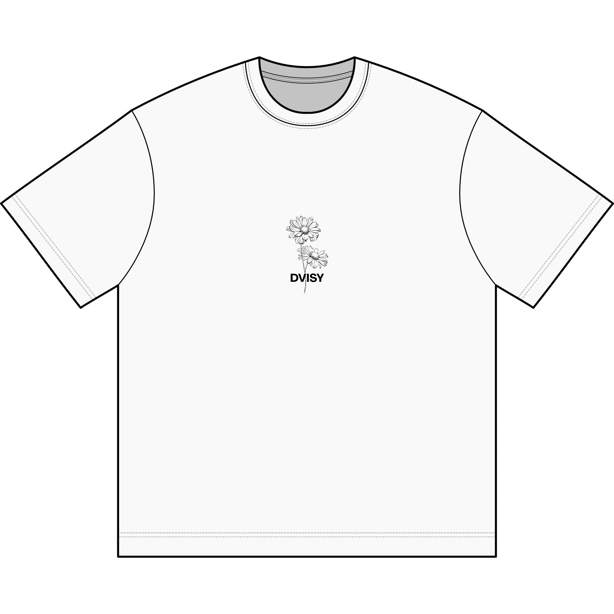 Dvisy floral Boxy Tee — Minimal