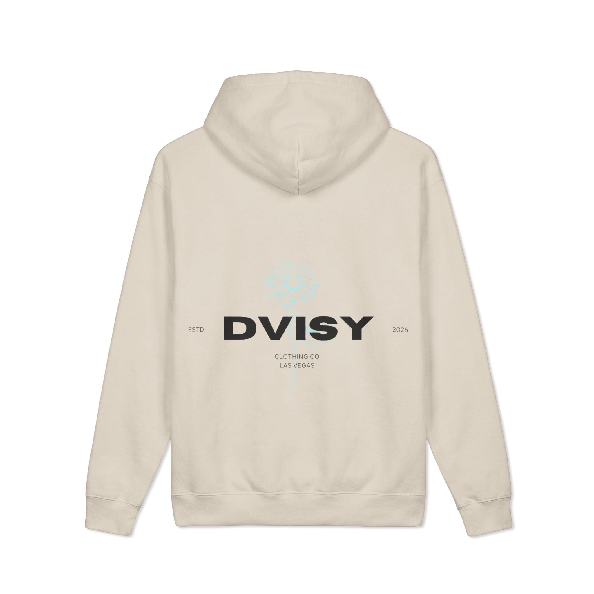 DVISY floral Logo Hoodie