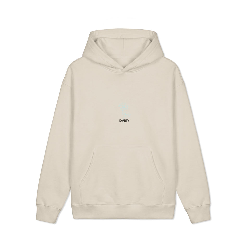 DVISY floral Logo Hoodie