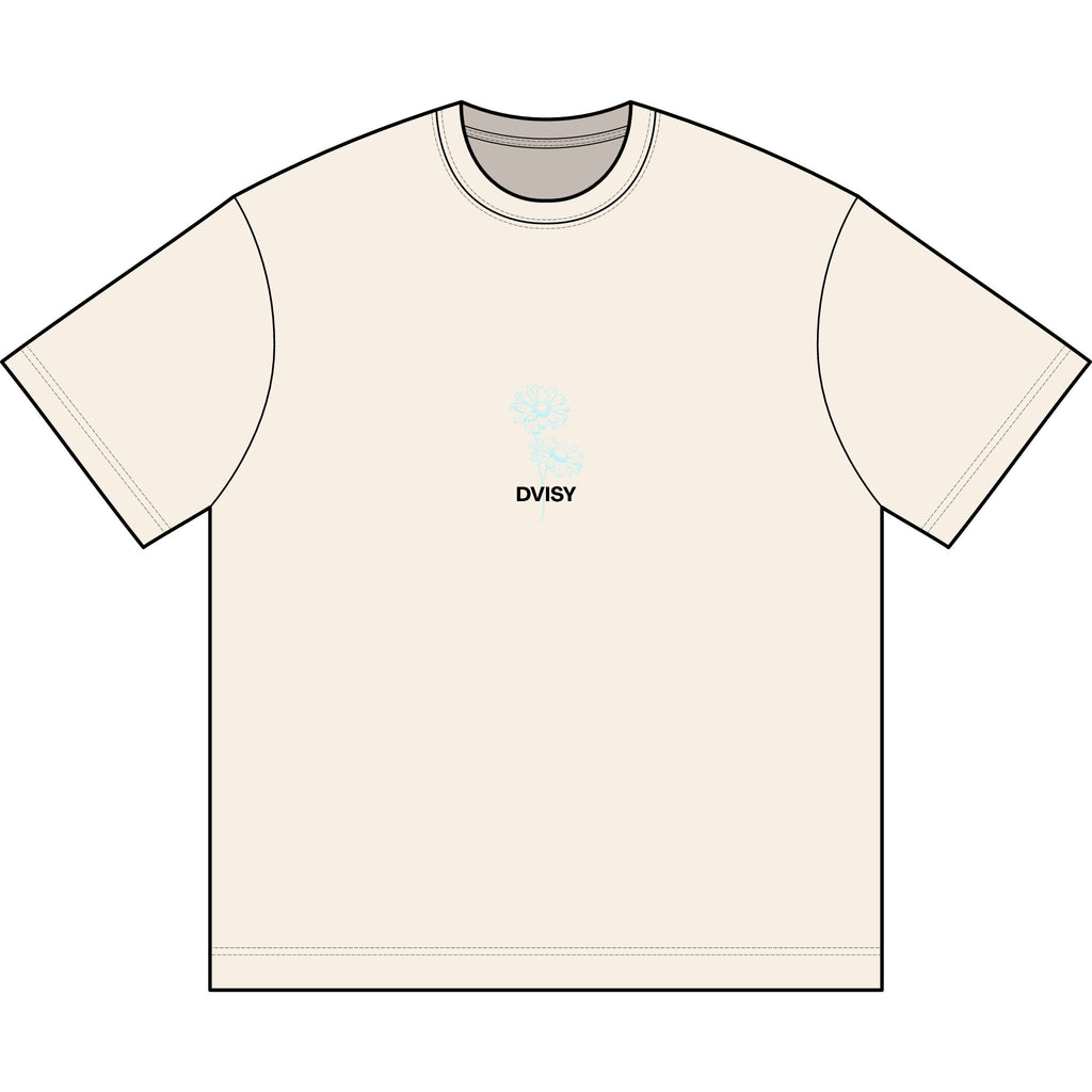 Dvisy floral Boxy Tee — Minimal