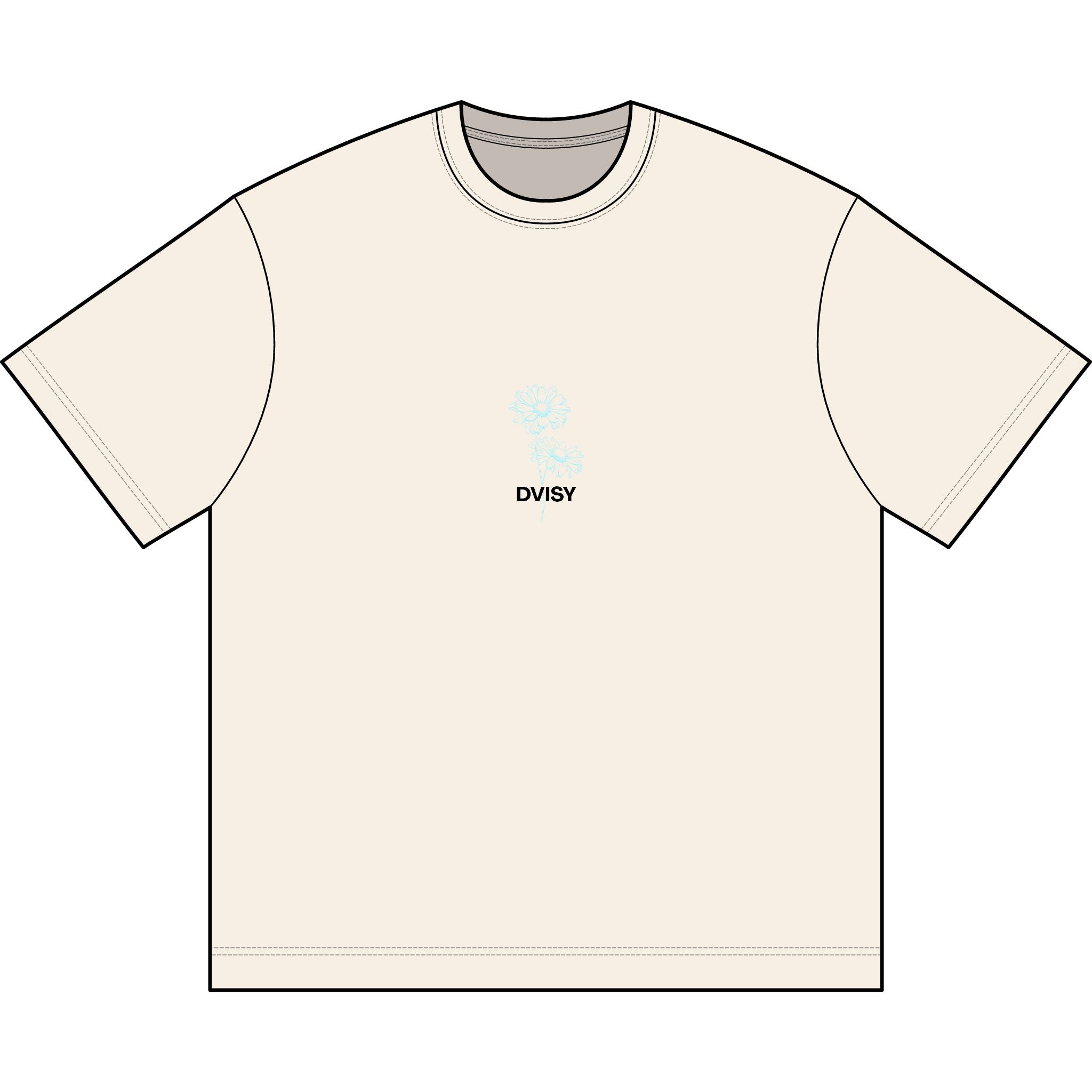 Dvisy floral Boxy Tee — Minimal