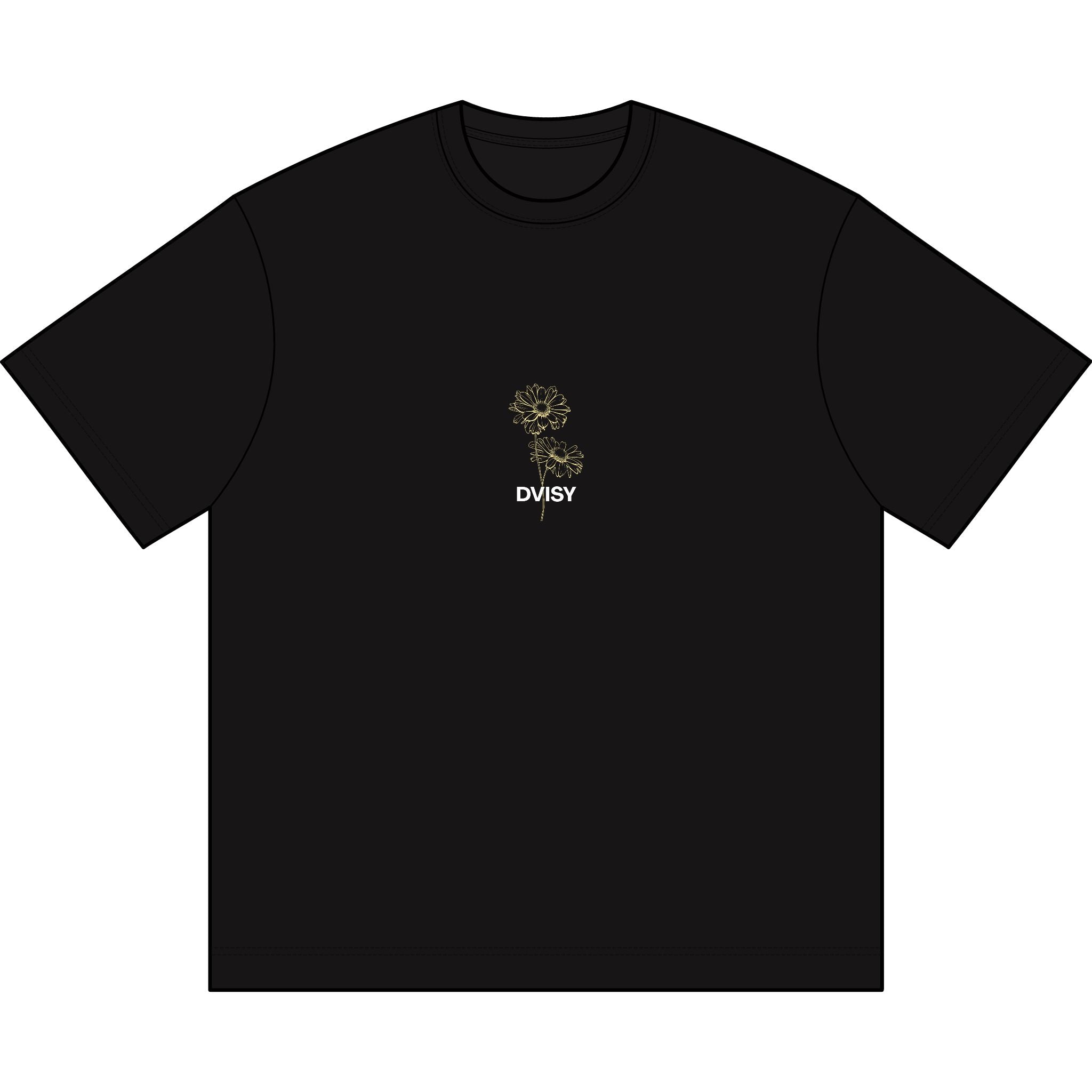 Dvisy floral Boxy Tee — Minimal