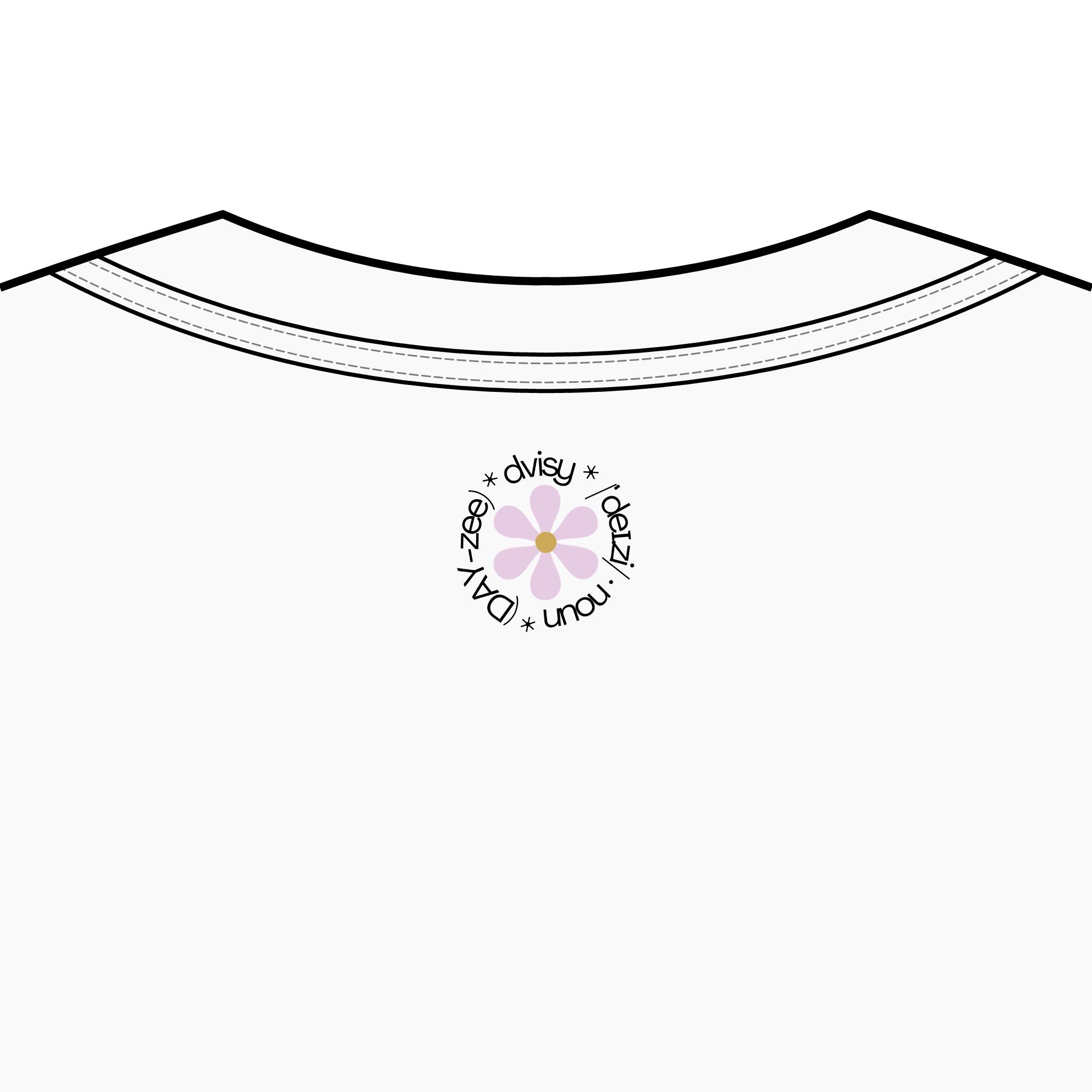 Dvisy floral Boxy Tee — Minimal