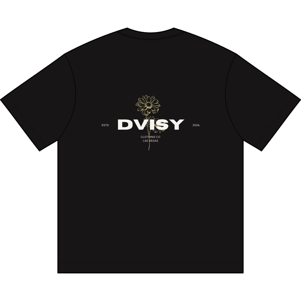 Dvisy floral Boxy Tee — Minimal