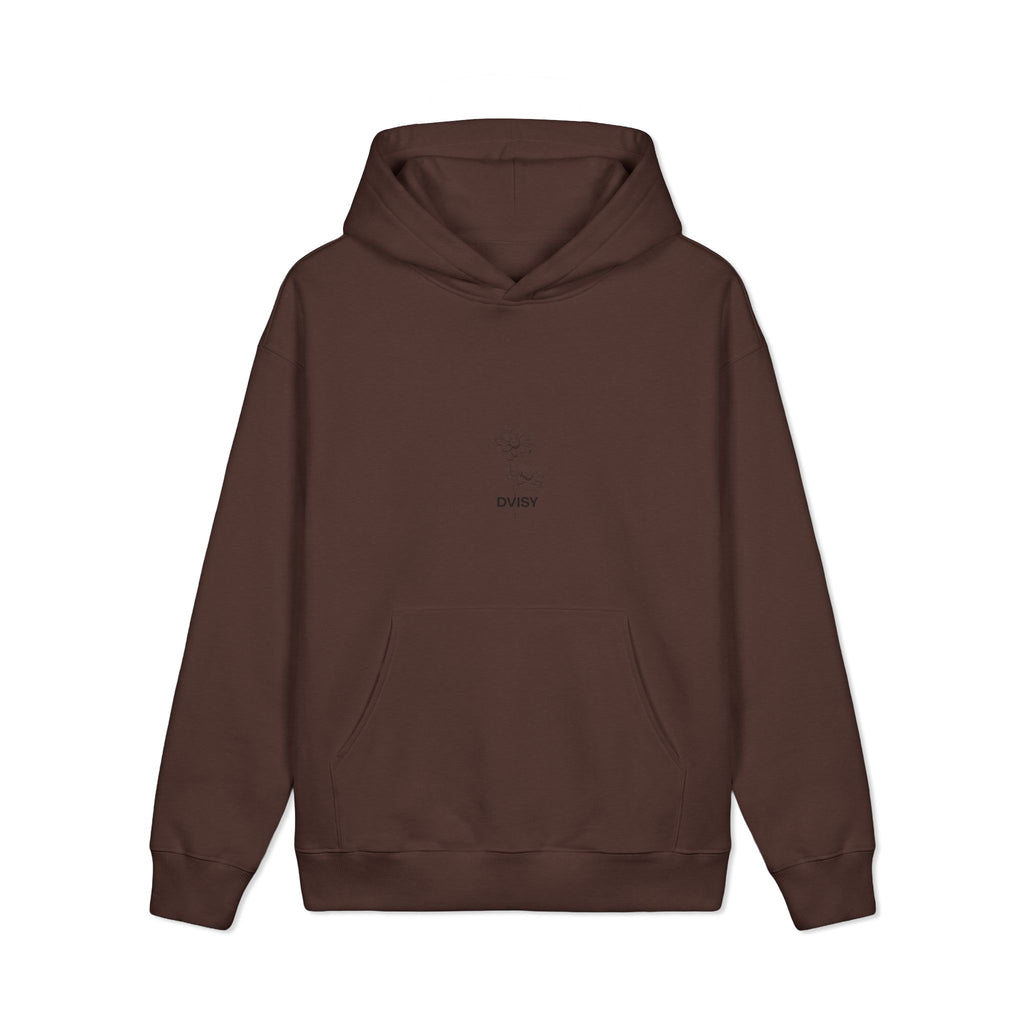 DVISY floral Logo Hoodie