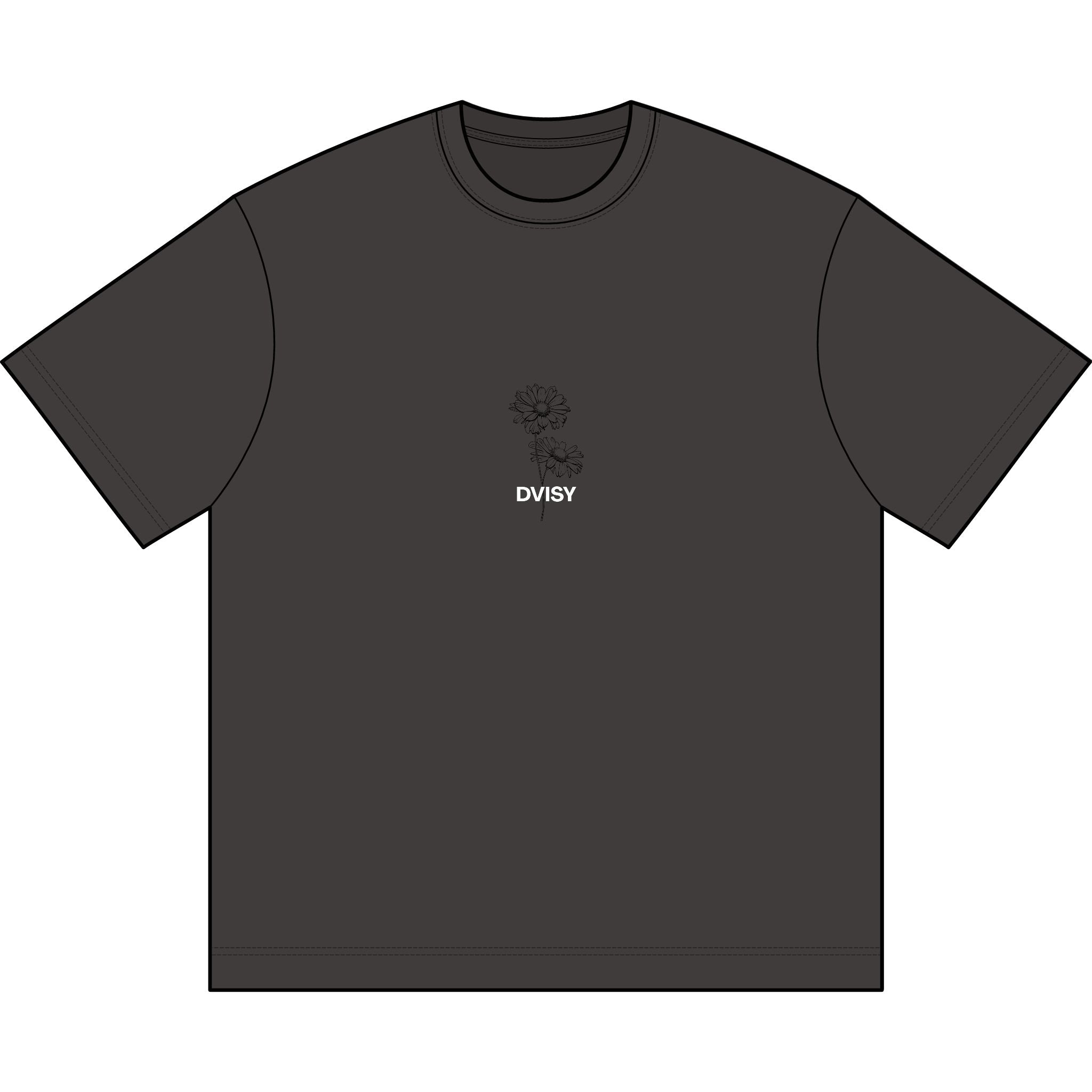 Dvisy floral Boxy Tee — Minimal