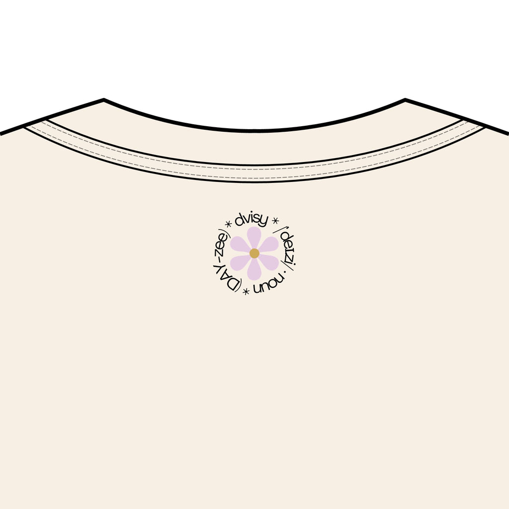 Dvisy floral Boxy Tee — Minimal